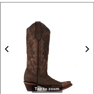 Brown Western Leather Boots